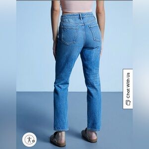 pacsun blue mom jeans, size 4